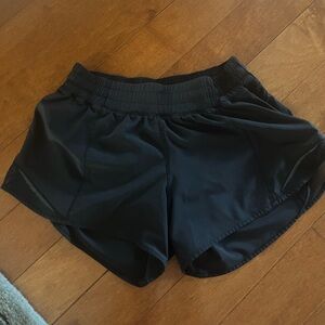 Black Women's Athletic Shorts Hotty Hot - uses but in good condition